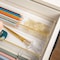 Martha Stewart Kerry 8 Pack Plastic Stackable Office Desk Drawer Organizers with Gold Trim, 9 x 3 BE-PB9050-G-8-CLRGLD-MS - alternate 2